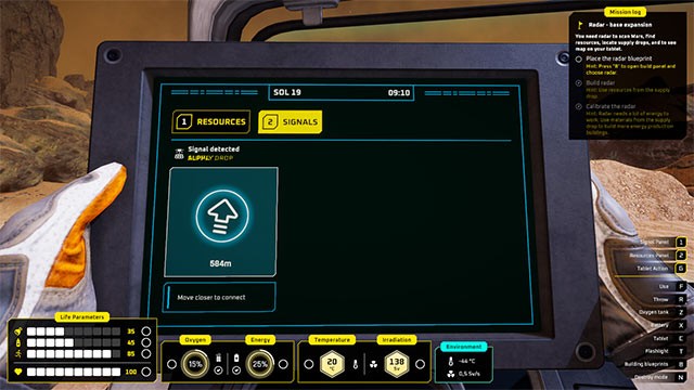 Quản lý tài nguyên, xây căn cứ, trồng trọt... để sống sót trên hành tinh đỏ khắc nghiệt