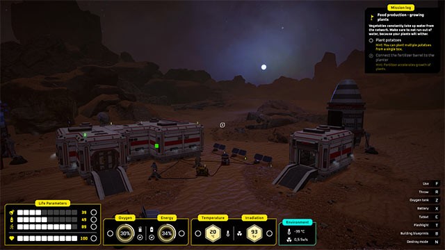 Phát triển căn cứ thịnh vượng trên sao Hỏa từ 2 bàn tay trắng