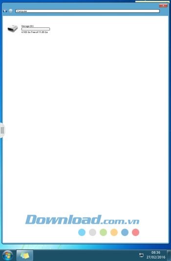 Giao diện Computer trên 7imulator