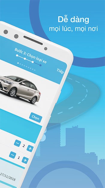 Ứng dụng đặt xe 88Go