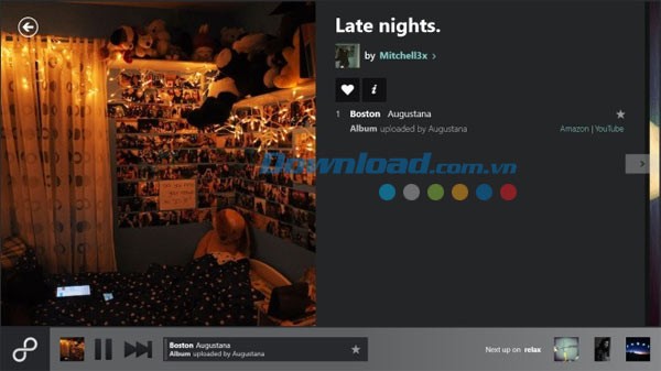 8tracks radio for Windows 8