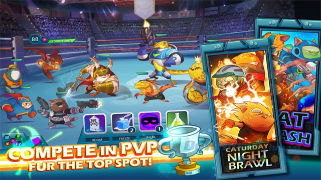 Cạnh tranh trong trận chiến PvP khốc liệt