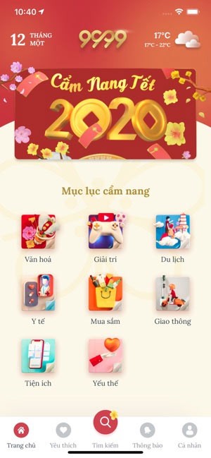 Mục lục cẩm nang