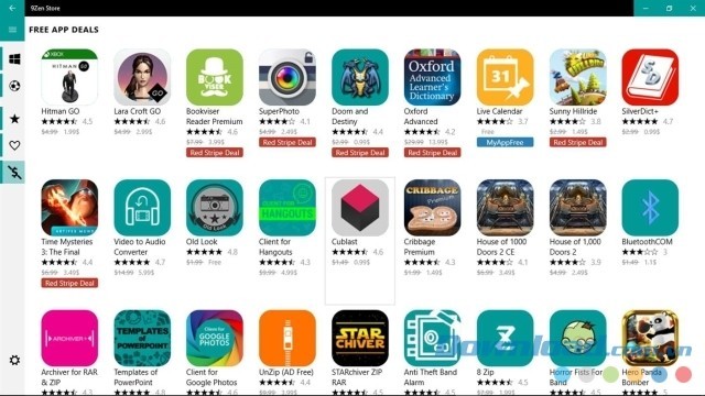 Xem các ứng dụng giảm giá và miễn phí bằng phần mềm tìm kiếm 9Zen Store cho máy tính và Windows 10 Mobile