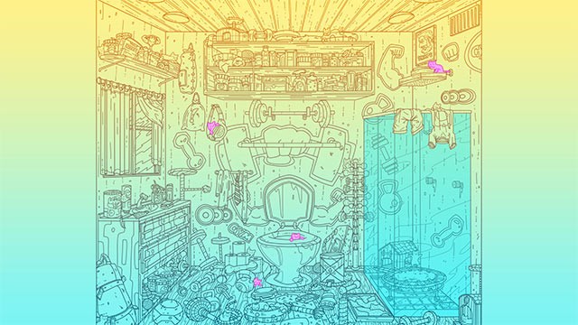 Khám phá những căn nhà mới để tìm kiếm hơn 1.300 chú mèo lạc trong A Building Full of Cats 2 game