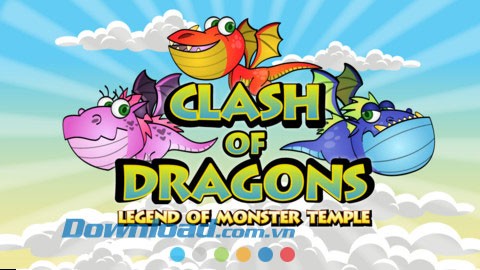 A Clash of the Dragons: Legend of Monster Temple for iOS