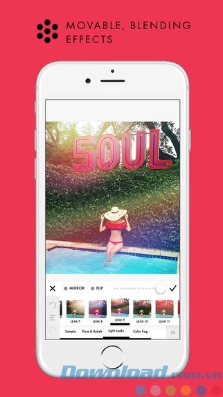 Kết hợp hiệu ứng ảnh trên các layer