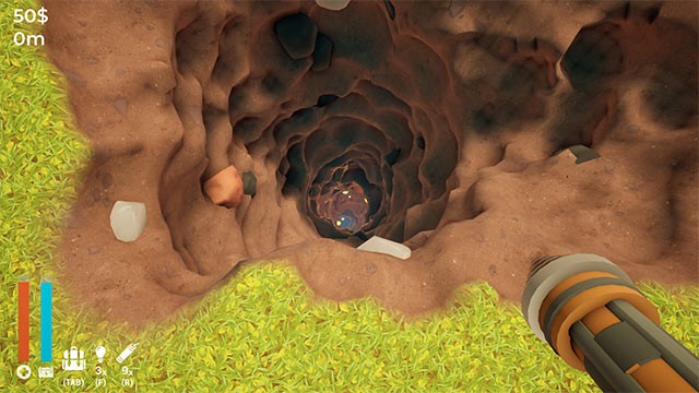A Game About Digging A Hole là trò chơi đào hố gây nghiện từ những người đã tạo ra Solarpunk hot hit