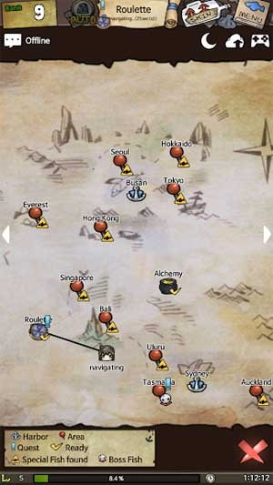 Khám phá một thế giới bị bao phủ bởi nước trong game A Girl Adrift for Android