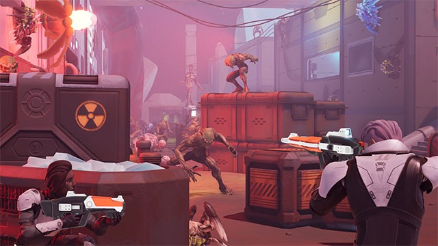 Phối hợp cùng đồng đội trong cuộc chiến chống lại đội quân Lerp tấn công dồn dập