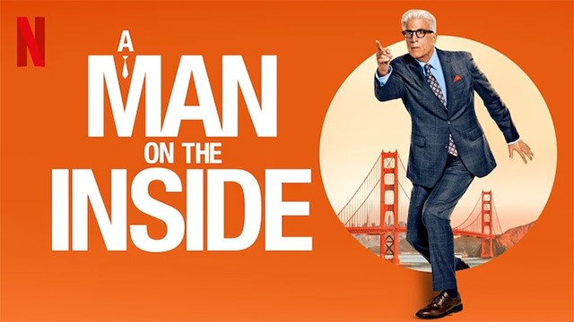 Poster phim hài Mỹ A Man on the Inside - Điệp viên lão làng trên Netflix