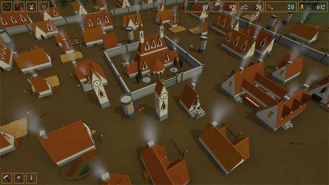 Sử dụng các chiến thuật xây dựng và chiến đấu để chinh phục các nước kẻ thù