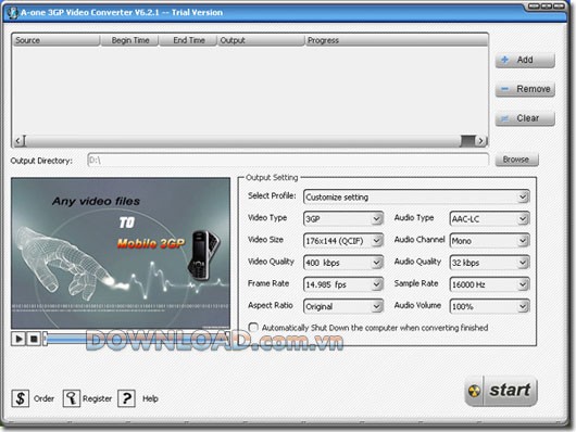 A-one 3GP Video Converter