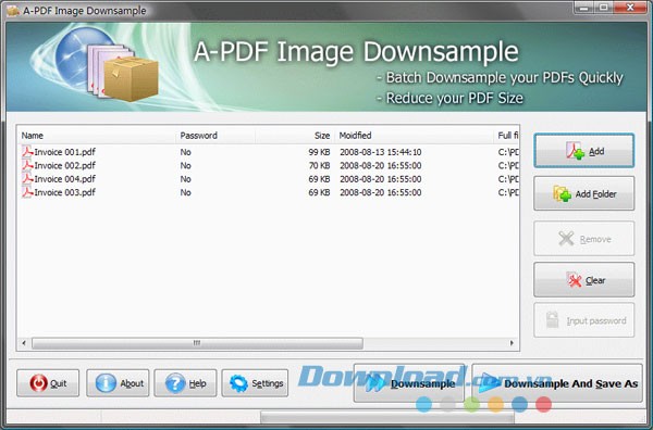 A-PDF Image Downsample