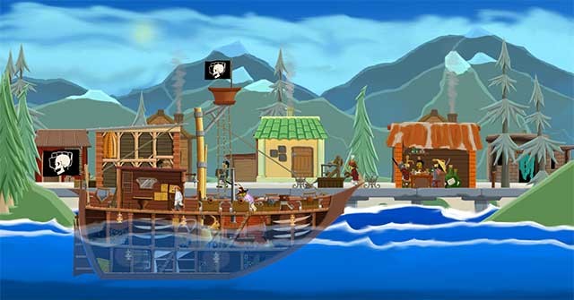 A Pirate Quartermaster là game phiêu lưu chủ đề cướp biển vui nhộn