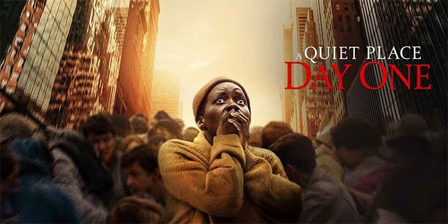Poster phim Vùng đất câm lặng: Ngày một - A Quiet Place: Day One chiếu rạp tháng 6