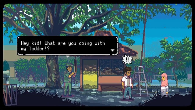 Tương tác với người dân thị trấn và lăng nghe câu chuyện của họ