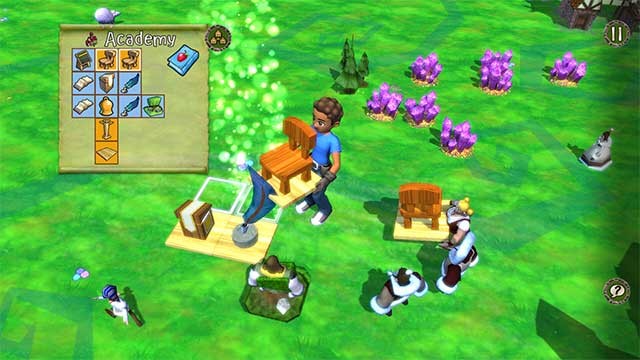 A World of Keflings là game mô phỏng xây dựng kết hợp phiêu lưu đầy màu sắc