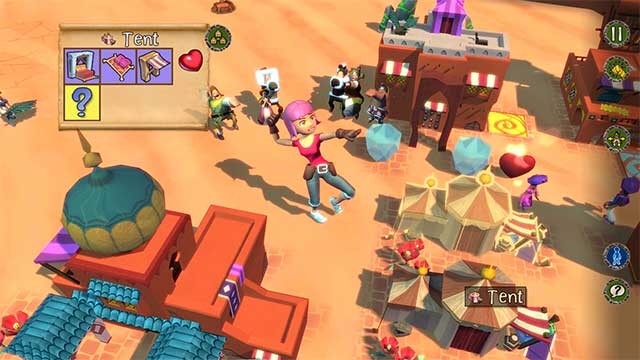 Thu thập các nguyên liệu để kiến tạo những thị trấn sinh động