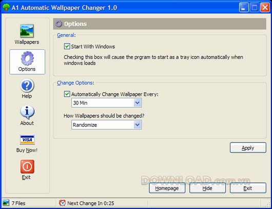 A1 Automatic Wallpaper Changer