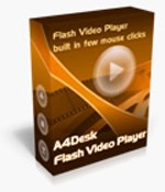 A4Desk Flash Video Player 4.00 - Tạo trình phát video flash