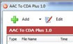 AAC to CDA Plus - Convert AAC to CDA Plus