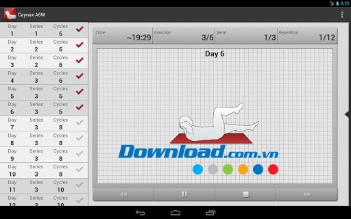 Ab workout A6W for Android