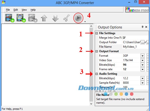 ABC 3GP/MP4 Converter