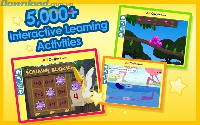 Hơn 5000 hoạt động giáo dục tương tác