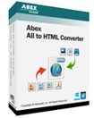 Abex All to HTML Converter 3.2 - Chuyển đổi tài liệu sang HTML