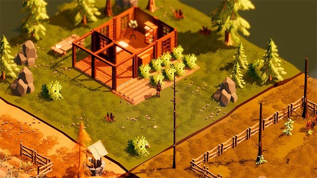 Bắt đầu cuộc sống mới trên vùng đất mới bằng cách xây ngôi nhà đầu tiên