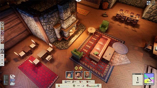 Tự do thiết kế và trang trí tổ hợp nghỉ dưỡng trong Above the Snow