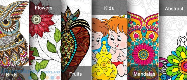 Danh mục tranh tô màu