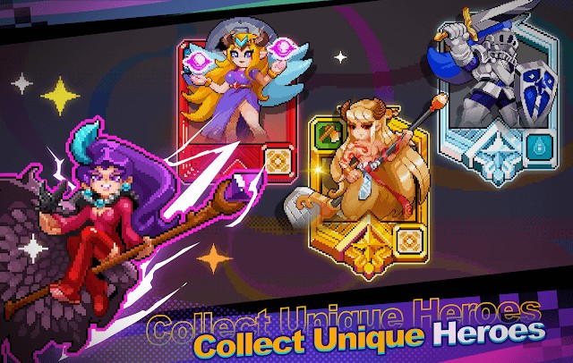 Thu thập các anh hùng độc đáo sở hữu sức mạnh khác nhau trong game Abyss & War