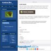 Academy Blue - Personal Blog Template