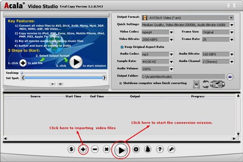 Acala Video Studio