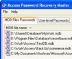 Khôi phục mật khẩu MS Access - Access Password Recovery Master