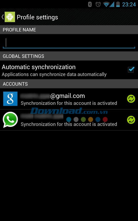 Accounts Sync Profiler for Android