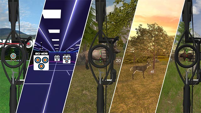 Khám phá các chế độ chơi và nội dung phong phú trong game AccuBow VR miễn phí