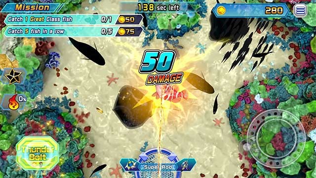 Ace Angler Fishing Spirits M for iOS là game câu cá mới của Bandai Namco