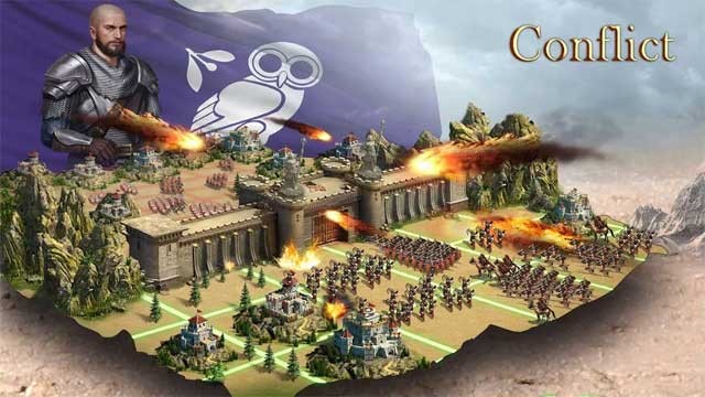 Xây dựng một đế chế hoàn toàn mới và trở thành vị hoàng đế vĩ đại trong Ace of Empires II cho Android