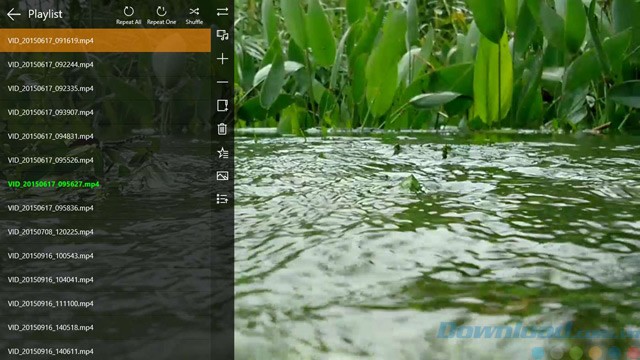 Giao diện của ACG Player cho Windows 10