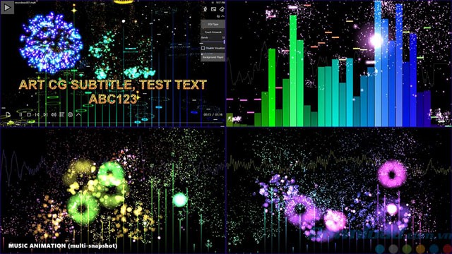 Chế độ 4 cửa sổ của ACG Player cho Windows 10