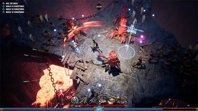 Trò chơi lấy bối cảnh thế giới của game ARPG Achilles: Legends Untold