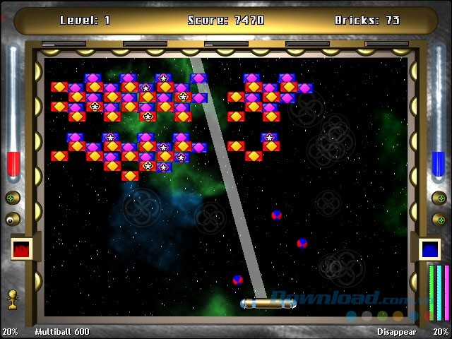 Tận dụng bổ trợ để phá gạch