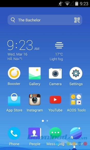 Trải nghiệm ACOS Launcher