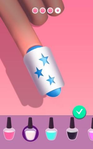 In họa tiết lên móng