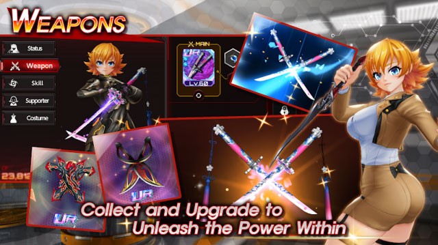 Vũ khí đa dạng, mạnh mẽ