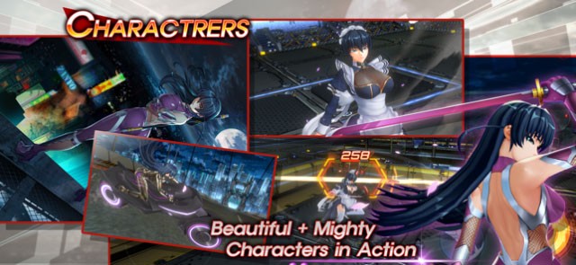 Lựa chọn nhân vật của bạn và sẵn sàng hành động trong game Action Taimanin