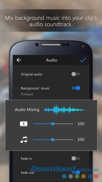 Lồng nhạc nền vào video